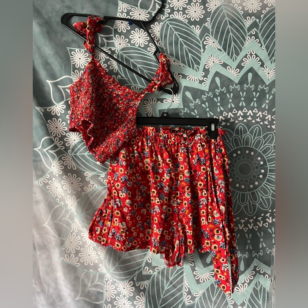 Two peice beach outfit